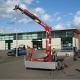 Amco 603 T met radiografische bediening op aanhanger